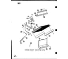 Amana VBC23CT-1J/P54878-20C hanging bracket and system parts (ebac2400m/p55572-30c) (ebac2410m/p55572-32c) (ebac2900m/p55572-34c) (ebac2910m/p55572-36c) diagram