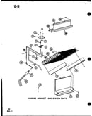 Hanging bracket and system parts (ebac2400m/p55572-30c) (ebac2410m/p55572-32c) (ebac2900m/p55572-34c) (ebac2910m/p55572-36c)