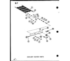 Amana EBAC29/P55895-1 auxiliary heater parts (ebac24/p55895-2) (ebac29/p55895-2) (ebac24/p55895-1) (ebac29/p55895-1) diagram