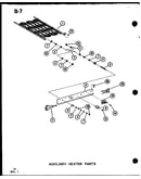Auxiliary heater parts (ebac24/p55895-2) (ebac29/p55895-2) (ebac24/p55895-1) (ebac29/p55895-1)