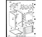 Amana D12060-1/P12060-1 cabinet and chassis parts (vbc18ct-1j/p54878-19c) (vbc23ct-1j/p54878-20c) (vbc30ct-1w/p55572-1c) (vbc35ct-1w/p55572-2c) (vbc30ct-1j/p54878-21c) (vbc35ct-1j/p54878-22c) diagram