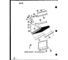 Amana D61276-1/P61276-1 hanging bracket and system parts (vbc18ct-1j/p54878-19c) (vbc23ct-1j/p54878-20c) (vbc30ct-1w/p55572-1c) (vbc35ct-1w/p55572-2c) (vbc30ct-1j/p54878-21c) (vbc35ct-1j/p54878-22c) diagram