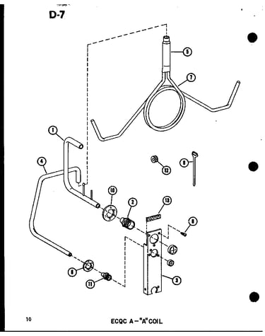 Ecqc a-"a" coil (ecqc36alm-a/p52801-21c) (ecqc42alm-a/p52801-22c) (ecqc36a0v-a/p54919-10c) (ecqc42a0v-a/p54919-11c) (ecqc24a0v-a/p55421-3c) (ecqc28a0v-a/p55421-4c)