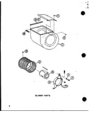 Blower parts (ebcu2410mb/p6752101c) (ebcu3610mb/p6752102c)