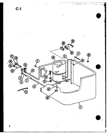Condenser coil assembly