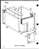 Upflow coil housing (d67635-28/p67635-28c) (d67635-24/p67635-24c) (d67635-20/p67635-20c) (d67635-16/p67635-16c)