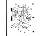 Amana VRCF18U01C/P9885210C control assembly diagram