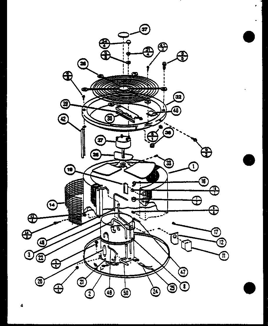 PREFORMED CONDENSER ASSEMBLY