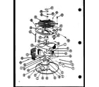 Amana VRCF42U01B/P9885214C preformed condenser assembly diagram