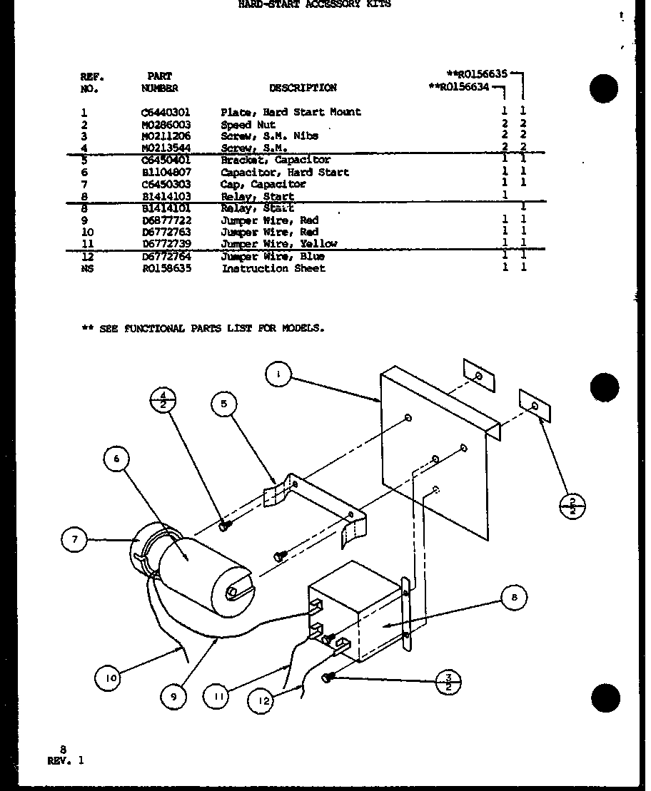 HARD-START ACCESSORY KITS