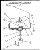 Condenser fan assembly (srcf24u01d/p1100001c) (srcf30u01d/p1100002c) (srcf36u01d/p1100003c) (srcf42u01d/p1100004c) (srcf42u01e/p1100010c) (srcf42u01f/p1100013c)