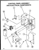 Control panel assembly and electrical components (srcf24u01d/p1100001c) (srcf30u01d/p1100002c) (srcf36u01d/p1100003c) (srcf42u01d/p1100004c) (srcf42u01e/p1100010c) (srcf42u01f/p1100013c)