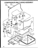 Compressor and tubing assembly (srcf48u01d/p1100005c) (srcf48u01e/p1100011c) (srcf48u03d/p1100006c) (srcf48u03e/p1100012c) (srcf60u01d/p1100007c) (srcf60u03d/p1100008c)
