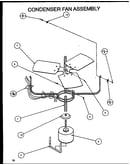 Condenser fan assembly (srcf48u01d/p1100005c) (srcf48u01e/p1100011c) (srcf48u03d/p1100006c) (srcf48u03e/p1100012c) (srcf60u01d/p1100007c) (srcf60u03d/p1100008c)