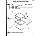 Amana D6866701 side return air cabinet (d6772401/p6772401c) diagram