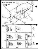 Upflow cabinet assy (ccu16/p1101801c) (ccu20/p1101802c) (ccu24/p1101803c)