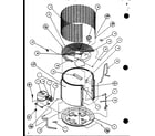 Amana VRCF36U01D/P1106804C condenser diagram