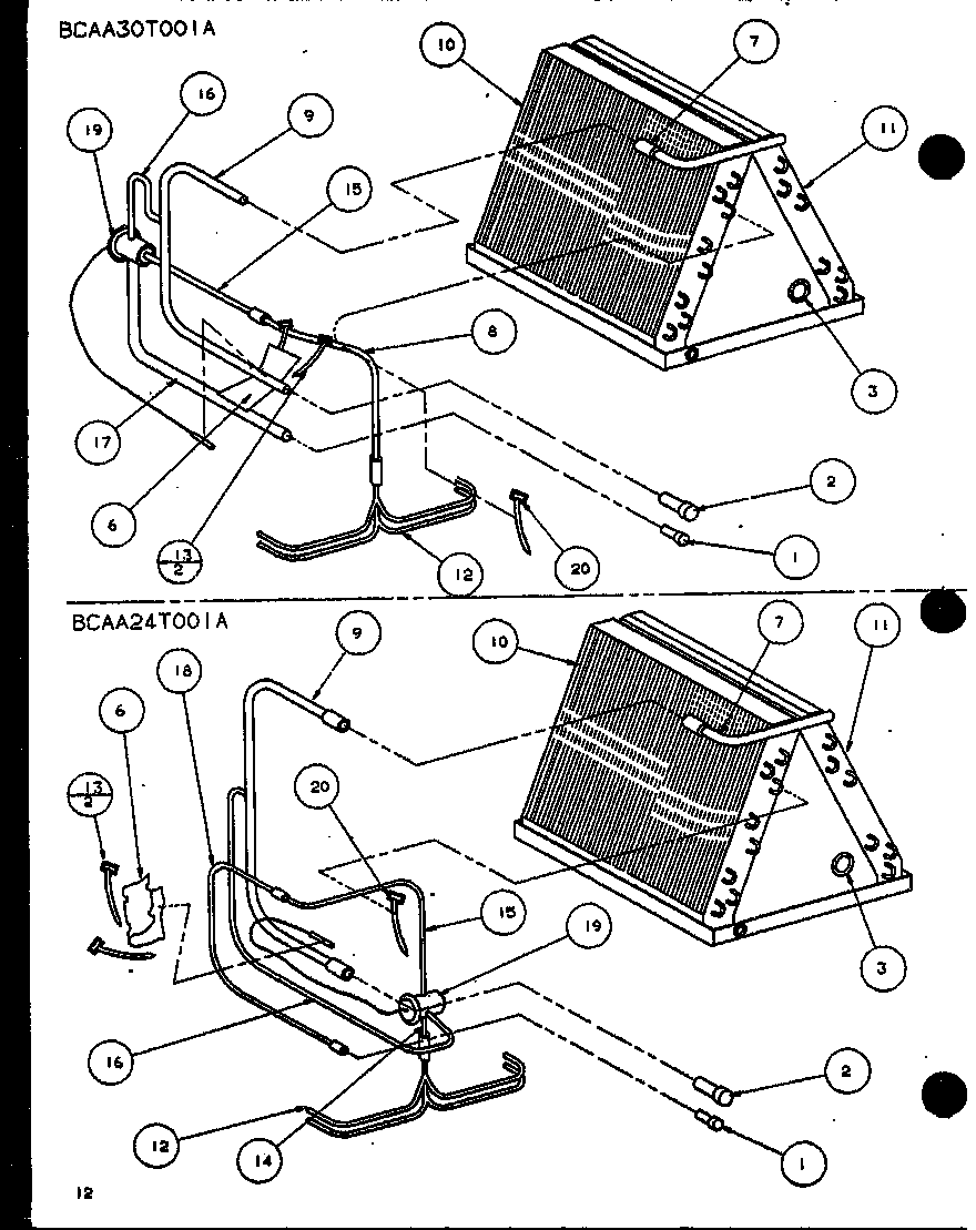 (BCAA24T001A/P1102008C) (BCAA30T001A/P1102009C)