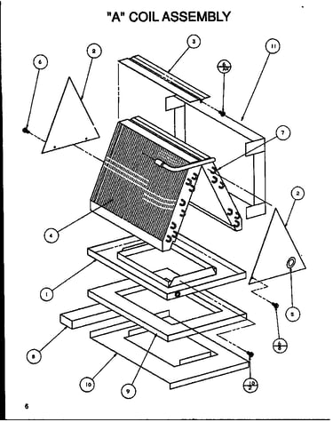 "a" coil assembly