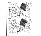 Amana BCEA60T002A/P1101509C tubing arrangement & related parts diagram