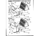 Amana SCFC48AUMD/P6944908C tubing arrangement & related parts diagram