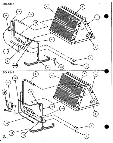 (bcaa24t002a/p1102005c) (bcaa30t002a/p1102006c)