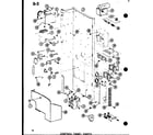 Amana D55338-10 control panel parts (erhq48-001a/p55201-95c) (erhq48-003a/p55201-96c) (erhq60-001a/p55201-97c) (erhq60-003a/p55201-98c) diagram