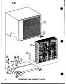 Condenser and cabinet parts