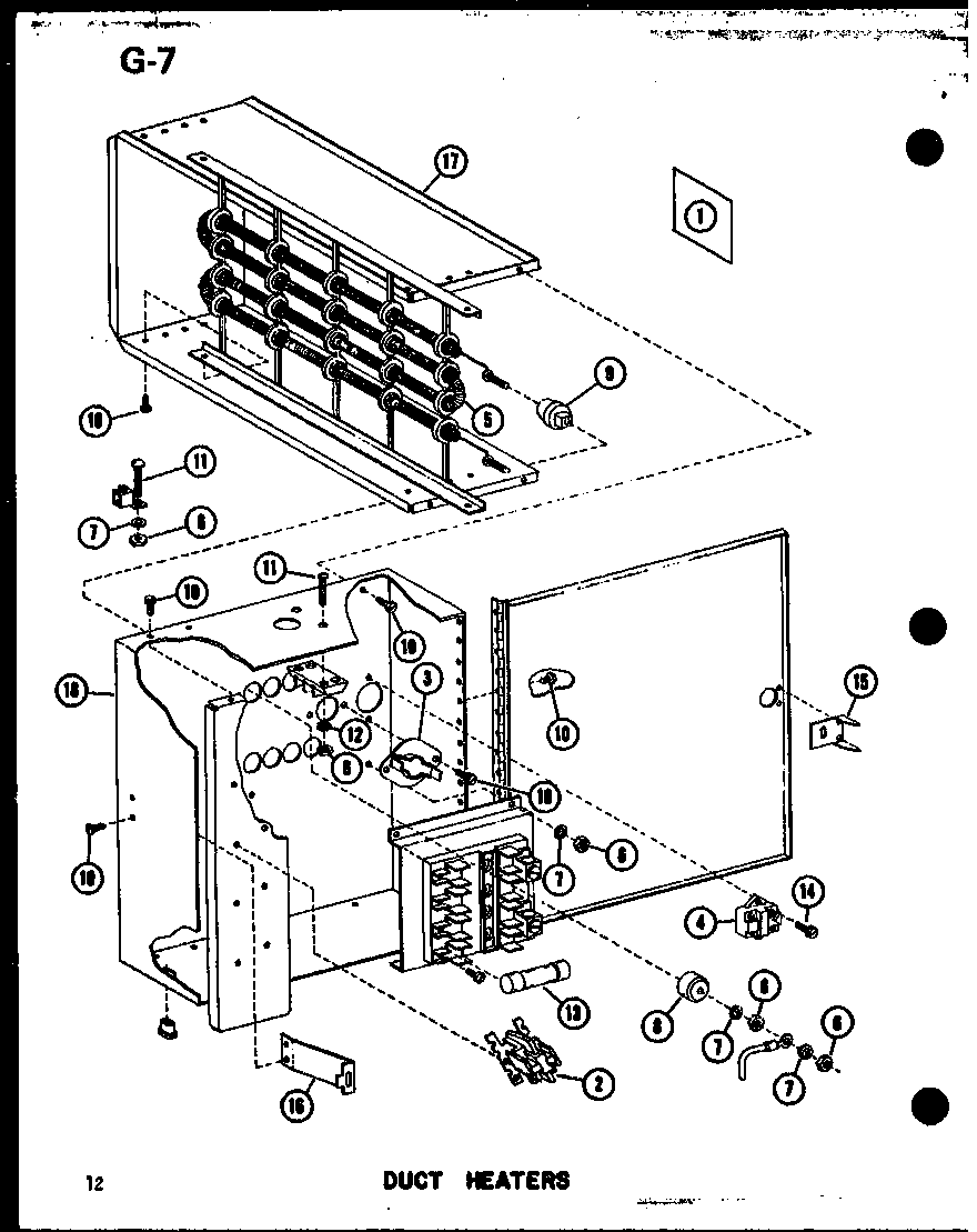 Duct heaters (d55338-5/p55338-5c) (d55338-10/p55338-10c) (d55338-15/p55338-15c) (d55338-20/p55338-20c)