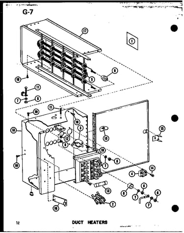 Duct heaters (d55338-5/p55338-5c) (d55338-10/p55338-10c) (d55338-15/p55338-15c) (d55338-20/p55338-20c)