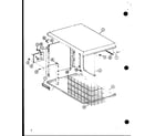 Amana ERHQ42-W01C/P68056-13C cabinet diagram