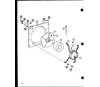 Amana ERHQ60-W03C/P68056-15C motor mount assembly diagram