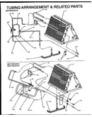 Tubing arrangement & related parts (scfh24aova/p1167601c) (scfh30aova/p1167602c) (scfh36aova/p1167603c)