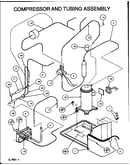 Compressor and tubing assembly (zrhf24u01a/p1155501c) (zrhf24u01b/p1155507c) (zrhf30u01a/p1155502c) (zrhf30u01b/p1155508c) (zrhf36u01b/p1155509c) (zrhf36u01a/p1155503c)