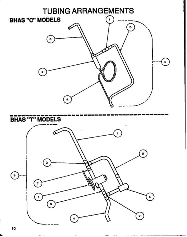 Tubing arrangements