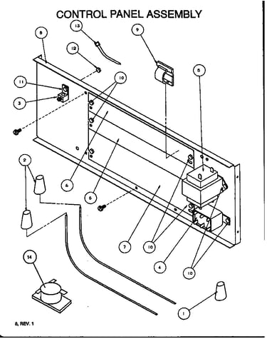 Control panel assembly