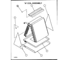 Amana BHAA36T002B/P1109708C "a" coil assembly diagram