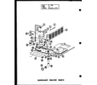 Amana PKH2-1H/P55196-15C auxiliary heater parts (d54444-1/p54444-1c) (d54444-2/p54444-2c) diagram