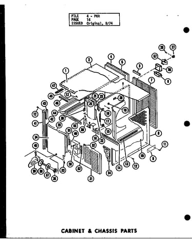 Cabinet & chassis parts (pkh3.5-1k/p55197-12c) (pkh3.5-1k/p55197-17c) (pkh4-1j/p55197-13c) (pkh4-1j/p55197-18c) (pkh4-3j/p55197-14c) (pkh4-3j/p55197-19c) (pkh5-1j/p55197-15c) (pkh5-1j/p55197-20c) (pkh5-3j/p55197-16c) (pkh5-3j/p55197-21c)