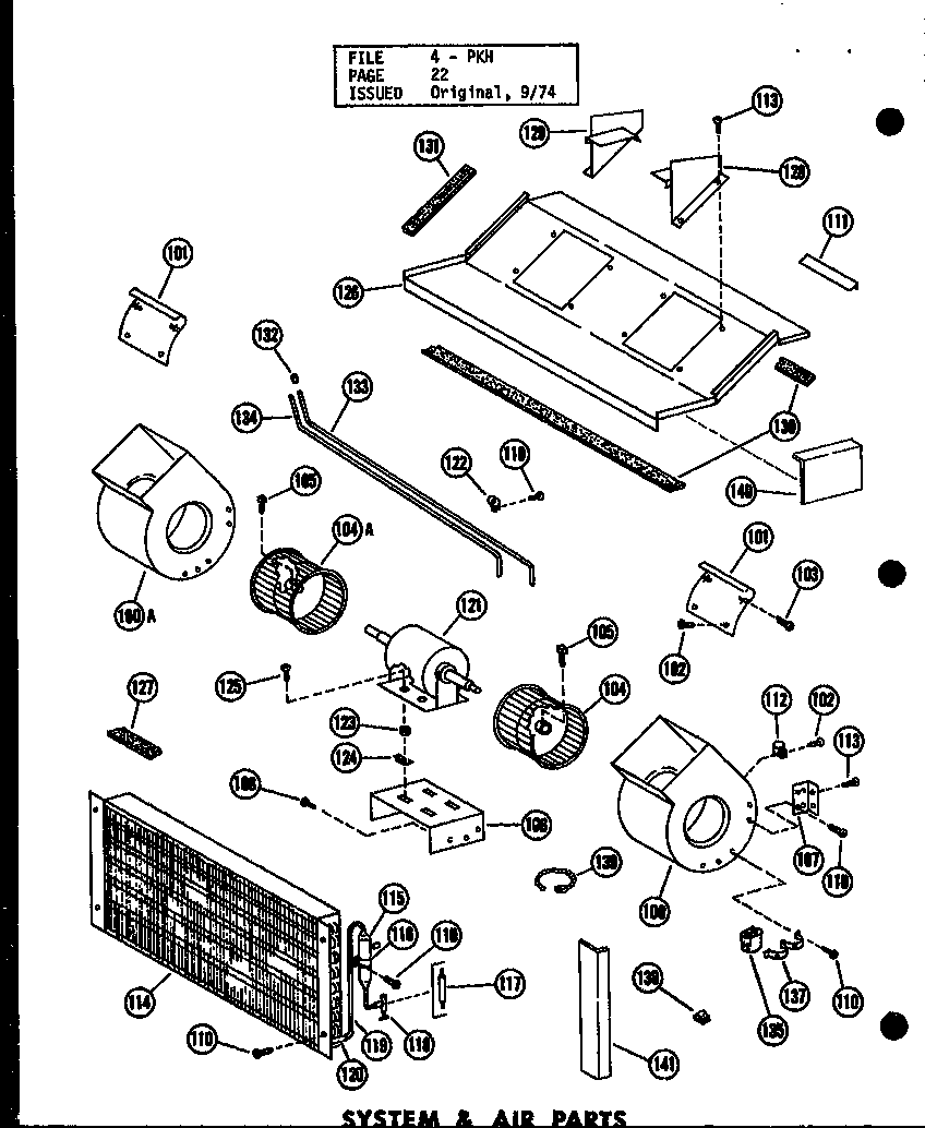 SYSTEM & AIR PARTS (PKH3.5-1K/P55197-12C) (PKH3.5-1K/P55197-17C) (PKH4-1J/P55197-13C) (PKH4-1J/P55197-18C) (PKH4-3J/P55197-14C) (PKH4-3J/P55197-19C) (PKH5-1J/P55197-15C) (PKH5-1J/P55197-20C) (PKH5-3J/P55197-16C) (PKH5-3J/P55197-21C)