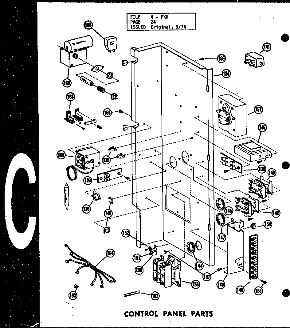 Control panel parts (pkh3.5-1k/p55197-12c) (pkh3.5-1k/p55197-17c) (pkh4-1j/p55197-13c) (pkh4-1j/p55197-18c) (pkh4-3j/p55197-14c) (pkh4-3j/p55197-19c) (pkh5-1j/p55197-15c) (pkh5-1j/p55197-20c) (pkh5-3j/p55197-16c) (pkh5-3j/p55197-21c)