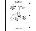 Amana D54444-6/P54444-6C compressor system (pkh2-1w/p55600-1c) (pkh2-1w/p55600-9c) (pkh2.5-1w/p55600-2c) (pkh2.5-1w/p55600-10c) (pkh3-1w/p55600-3c) (pkh3-1w/p55600-11c) diagram