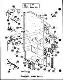 Control panel parts (pkh3.5-1w/p55600-4c) (pkh3.5-1w/p55600-12c) (pkh4-1w/p55600-5c) (pkh4-1w/p55600-13c) (pkh4-3w/p55600-6c) (pkh4-3w/p55600-14c) (pkh5-1w/p55600-7c) (pkh5-1w/p55600-15c) (pkh5-3w/p55600-8c) (pkh5-3w/p55600-16c)