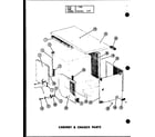 Amana D54475-3C/P54475-3C cabinet & chassis parts (pho4800-1a/p55600-17c) (pho4800-3a/p55600-19c) (pho5800-1a/p55600-18c) (pho5800-3a/p55600-20c) diagram