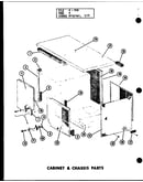 Cabinet & chassis parts (pho4800-1a/p55600-17c) (pho4800-3a/p55600-19c) (pho5800-1a/p55600-18c) (pho5800-3a/p55600-20c)