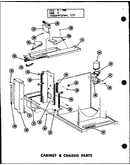 Cabinet & chassis parts (pho4800-1a/p55600-17c) (pho4800-3a/p55600-19c) (pho5800-1a/p55600-18c) (pho5800-3a/p55600-20c)
