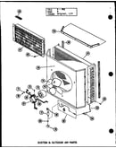 System & outdoor air parts (pho4800-1a/p55600-17c) (pho4800-3a/p55600-19c) (pho5800-1a/p55600-18c) (pho5800-3a/p55600-20c)