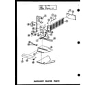Amana PHO5800-1A/P55600-18C auxiliary heater parts (d54475-3c/p54475-3c) (d54444-6c/p54444-6c) diagram