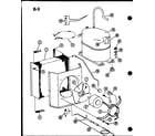Amana EPCG4213-1B/P67470-4C system & air parts (epcg2408-1b/p67470-1c) (epcg3010-1b/p67470-2c) (epcg3612-1b/p67470-3c) diagram