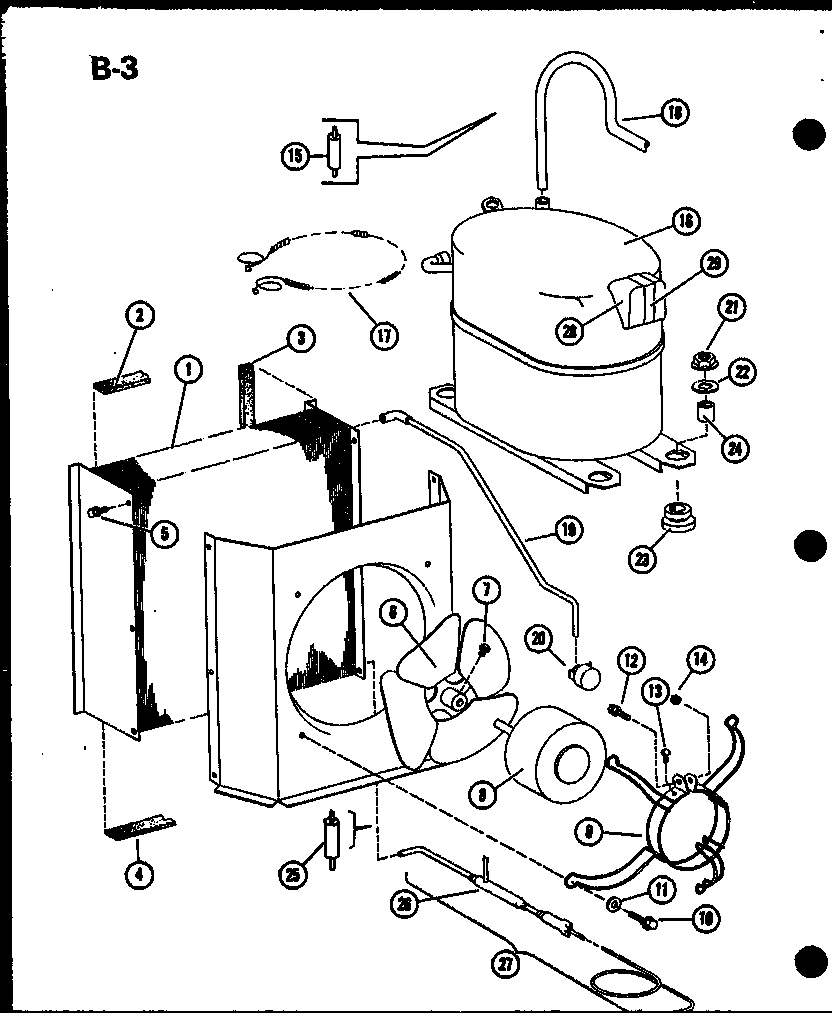 System & air parts (epcg2408-1b/p67470-1c) (epcg3010-1b/p67470-2c) (epcg3612-1b/p67470-3c)